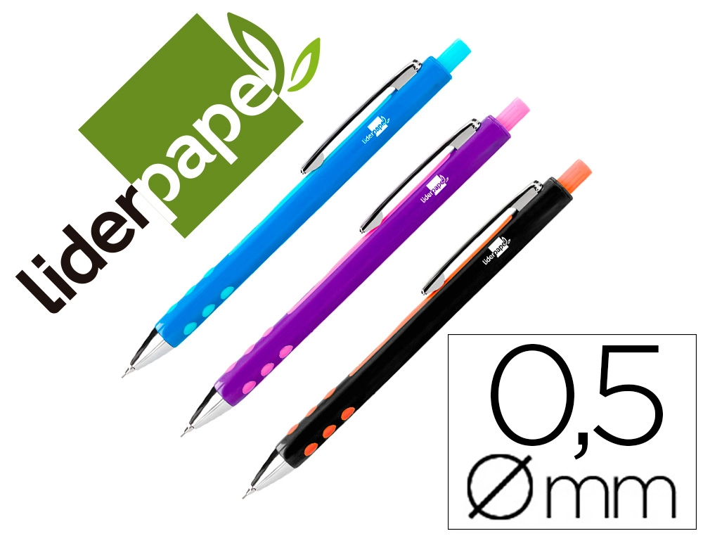 [48382] Portaminas liderpapel 0,5 mm colores surtidos