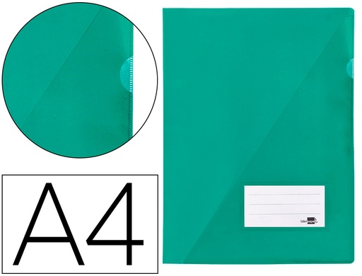 [42979] Carpeta liderpapel dossier a4 uñero verde
