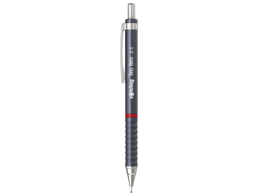 [173606] Portaminas rotring tikky retro 0,5 mm color gris