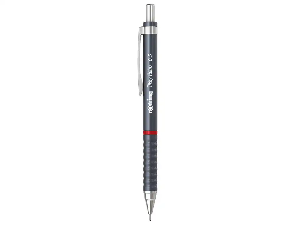 [173606] Portaminas rotring tikky retro 0,5 mm color gris