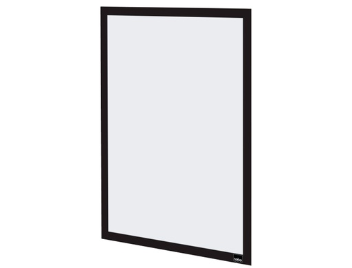 [172005] Marco porta anuncios nobo din a3 marco magnetico autoadhesivo color negro pack de 2 unidades