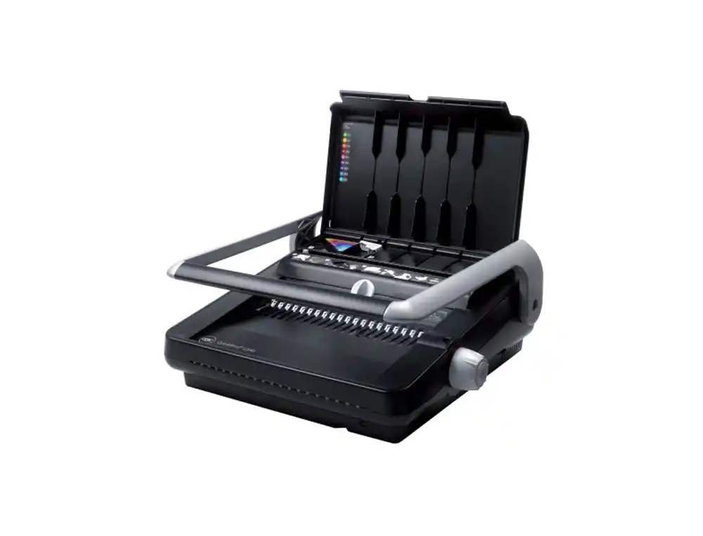 [242830] Encuadernadora canutillo gbc combbind c340 perfora 25hojas din a3 vertical/din a4/din a5 encuaderna hasta 450 hojas