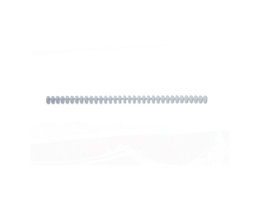 [242778] Canutillo gbc ibiclick plastico translucido 12 mm caja de 50 unidades