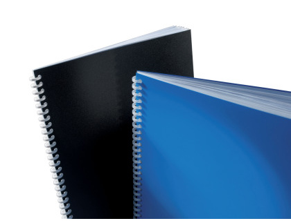 [240761] Tapa encuadernacion gbc polipropileno polycover din a4 800 mc color negro paquete de 50 unidades