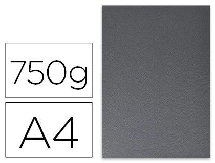 [155180] Tapa de encuadernacion fellowes din a4 carton extra rigido negro 750 gr pack de 50 unidades