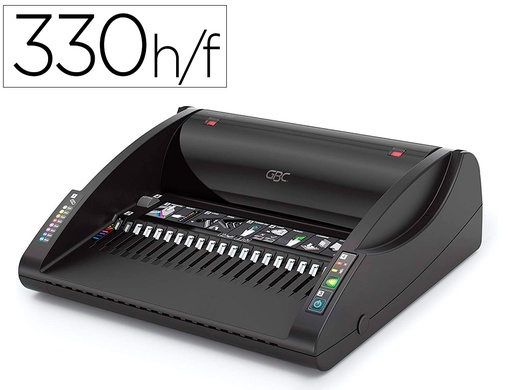 [152471] Encuadernadora electrica para canutillo gbc combbind c200e perfora 15 hojas tamaño a4 encuaderna 330 hojas