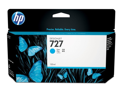 [17945] [B3P19A] HP Designjet T920/T1500 Nº727 Cartucho Cian Alta