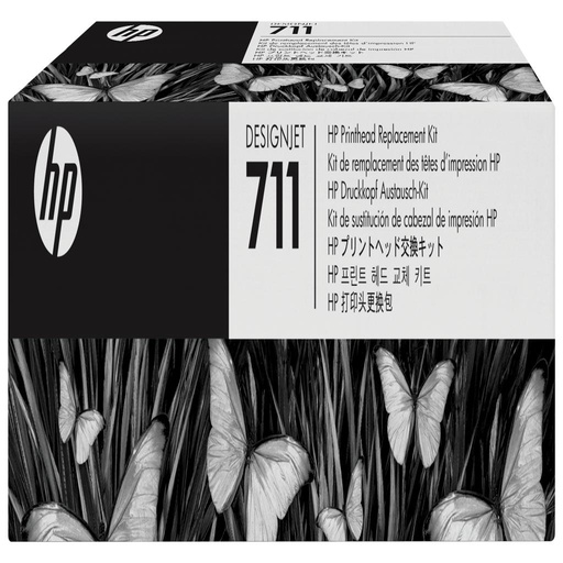 [17807] [C1Q10A] HP DesignJet T120/T520 Cabezal/Tintas Nº711
