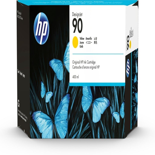 [3293] [C5065A] HP Designjet 4000 Cartucho Amarillo Nº90, 400ml.