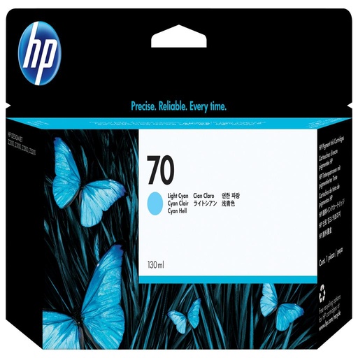 [24611] [C9390A] HP Designjet Z2100/Z3100 Nº70 Cartucho Cian claro