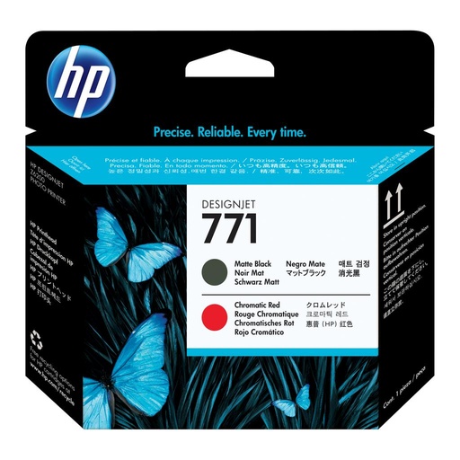 [13689] [CE017A] HP DesignJet Z6200/771 Cabezal negro mate/rojo cromatico
