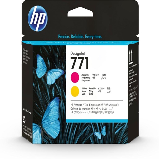 [13694] [CE018A] HP DesignJet Z6200/771 Cabezal Magenta/Amarillo