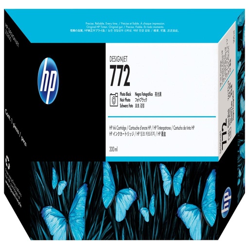 [13715] [CN633A] HP Designjet Z5200 Cartucho Negro Foto nº772 300ml