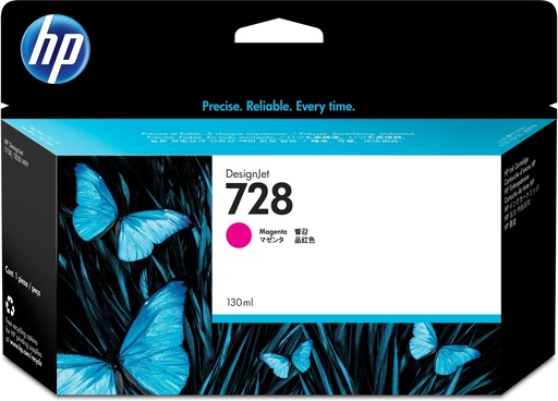 [32233] [F9J66A] HP DesignJet T730 Cartucho Magenta Nº728