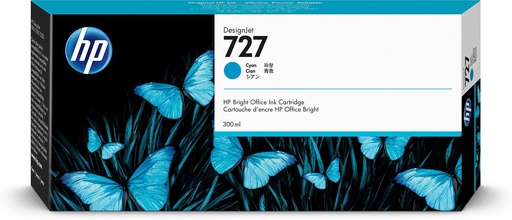 [32224] [F9J76A] HP DesignJet T1500/T920 Cartucho Cian Nº727