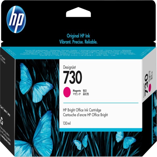 [32784] [P2V63A] HP nº730 130-ml Magenta Ink Cartridge