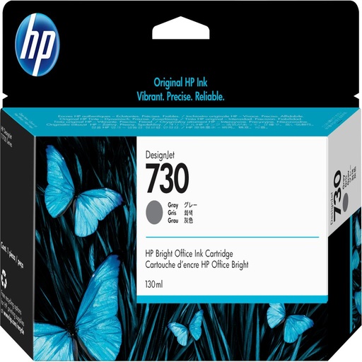 [32787] [P2V66A] HP nº730 130-ml Gray Ink Cartridge