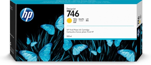 [32796] [P2V79A] HP nº746 300-ml Yellow Ink Cartridge