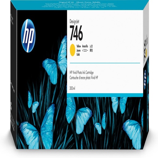 [32796] [P2V79A] HP nº746 300-ml Yellow Ink Cartridge