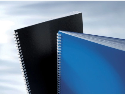 [240762] Tapa encuadernacion gbc pvc opaco din a4 180 mc color negro paquete de 100 unidades