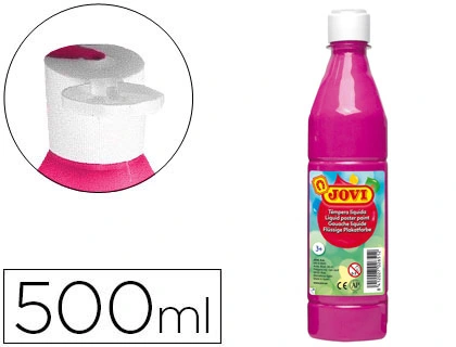 [20114] Tempera liquida jovi escolar 500 ml magenta