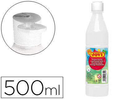 [20110] Tempera liquida jovi escolar 500 ml blanco