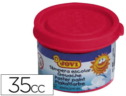 [7879] Tempera escolar jovi 35 ml color bermellon
