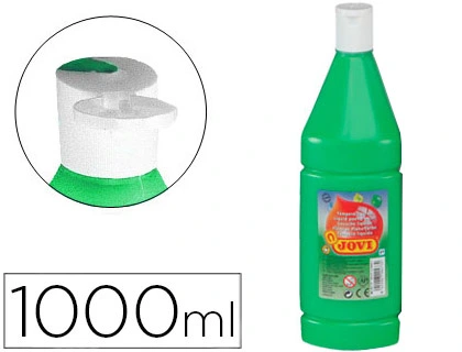 [57430] Tempera liquida jovi escolar 1000 ml verde medio