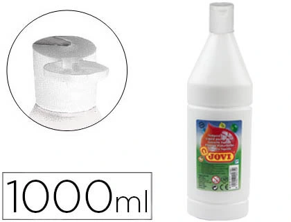 [57425] Tempera liquida jovi escolar 1000 ml blanco