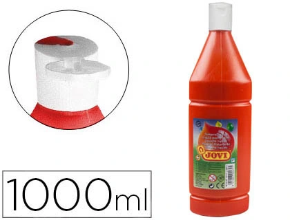 [57424] Tempera liquida jovi escolar 1000 ml bermellon