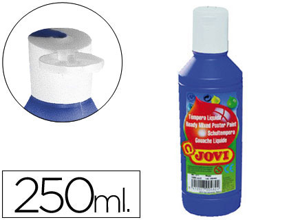[51930] Tempera liquida jovi escolar 250 ml azul ultramar