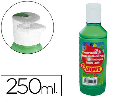 [51927] Tempera liquida jovi escolar 250 ml verde oscuro