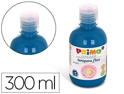 [155739] Tempera liquida primo escolar 300 ml azul marino fluorescente