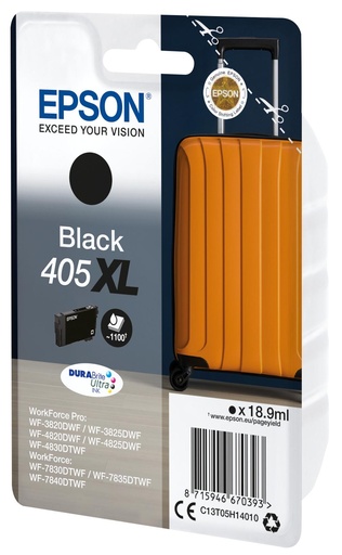 [40637] [C13T05H14010] EPSON Singlepack Black 405XL DURABrite Ultra Ink