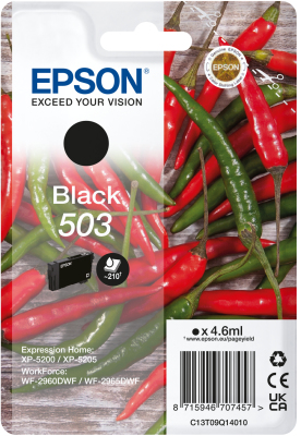 [48699] [C13T09Q14020] EPSON Cartucho Negro 503