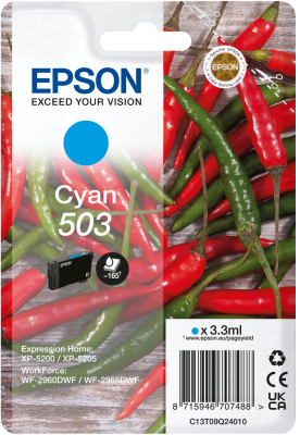 [48696] [C13T09Q24020] EPSON Cartucho Cian 503