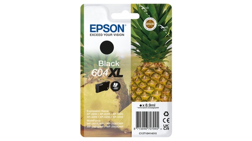 [47479] [C13T10H14010] EPSON Cartucho Negro 604XL XP-2200, WF-2910DWF Piña