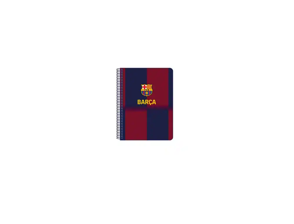 [243967] Cuaderno espiral safta cuarto 80h 60gr cuadro 4mm tapa extradura f.c. barcelona 1 equipacion 25/26