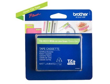 [503672] Cinta para etiquetadores brother cinta rotuladora mate verd/blanco5