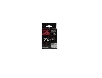 [503664] Cinta para etiquetadores brother cinta rotldora amar/negro flex 12mm