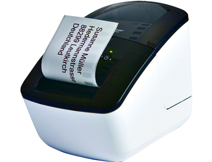 [52920] Impresora de etiquetas brother ql-700 hasta 62mm hasta 93 etiquetas/min cortador automatico