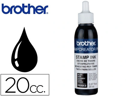 [28559] Tinta brother para sellos automaticos color negro bote de 20 cc