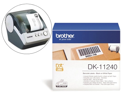 [42841] Etiqueta brother dk11240 para impresoras de etiquetas ql-multiproposito- 102x51mm 600 etiquetas-
