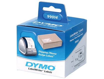 [36603] Etiqueta adhesiva dymo 99014 -tamaño 101x54 mm para impresora 400 220 etiquetas uso envios
