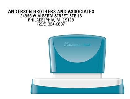 [152183] Sello x'stamper quix personalizable color negro medidas 16x83 mm q-26