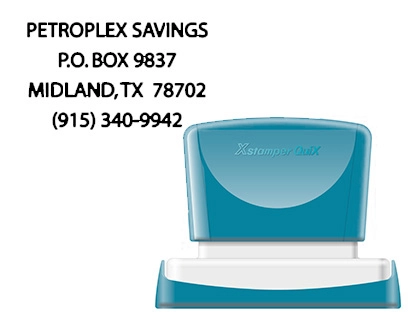 [152181] Sello x'stamper quix personalizable color negro medidas 36x61 mm q-16