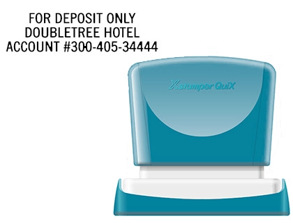 [152176] Sello x'stamper quix personalizable color negro medidas 16x48 mm q-11