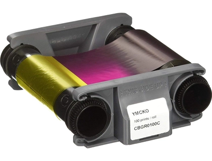 [153893] Cinta para impresora de tarjeta badgy color para 100 impresiones