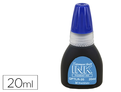 [152231] Tinta x'stamper quix para sellos azul bote de 20 ml