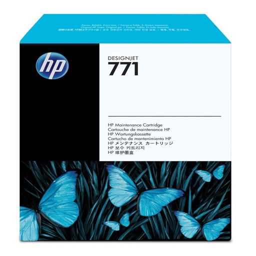 [13698] [CH644A] HP Designjet 771 Cartucho de Mantenimiento Color